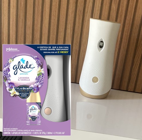 Glade Aromatizador de Ambiente Automático Aparelho + Refil Lavanda & Baunilha 269ml