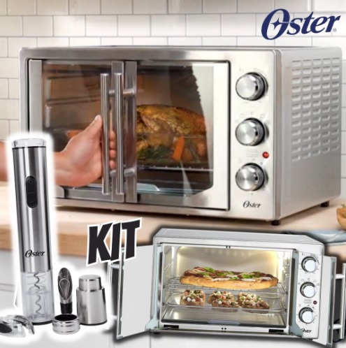 Kit Forno e Fryer French Door com Kit Oster Inspire – 127V