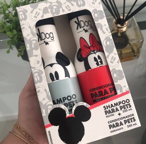 Kit Shampoo e Condicionador 250 ml Disney, K-Dog, Colorido