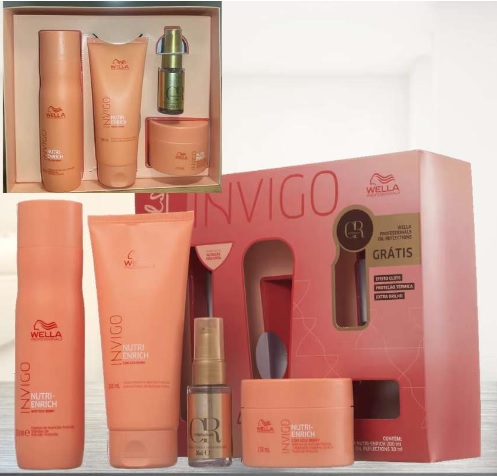 Kit Wella Professional Nutri Essentials (4 Produtos)