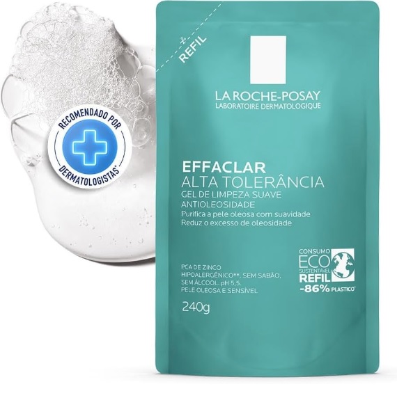 La Roche-posay Effaclar Gel Alta Tolerância Refil 240g
