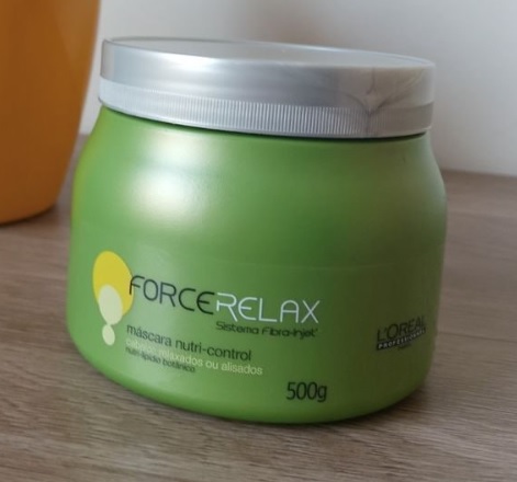 Máscara de Tratamento Capilar – Force Relax Care Nutri-Control 500ml – Máscara Capilar