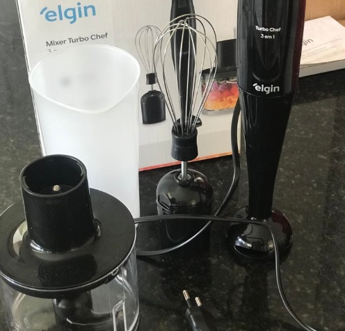 MixerTurbo, Chef, com Copo, 127 V, Elgin