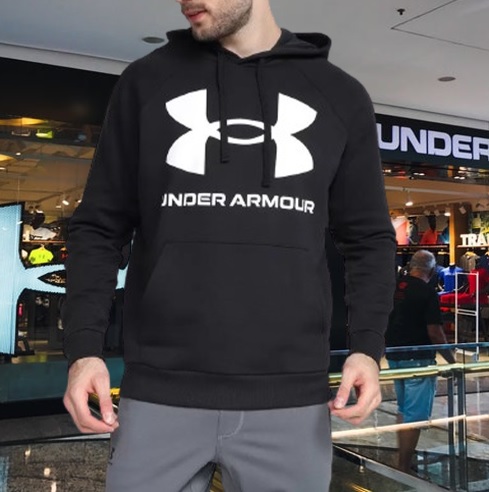 Moletom Under Armour Rival Big Logo Masculino
