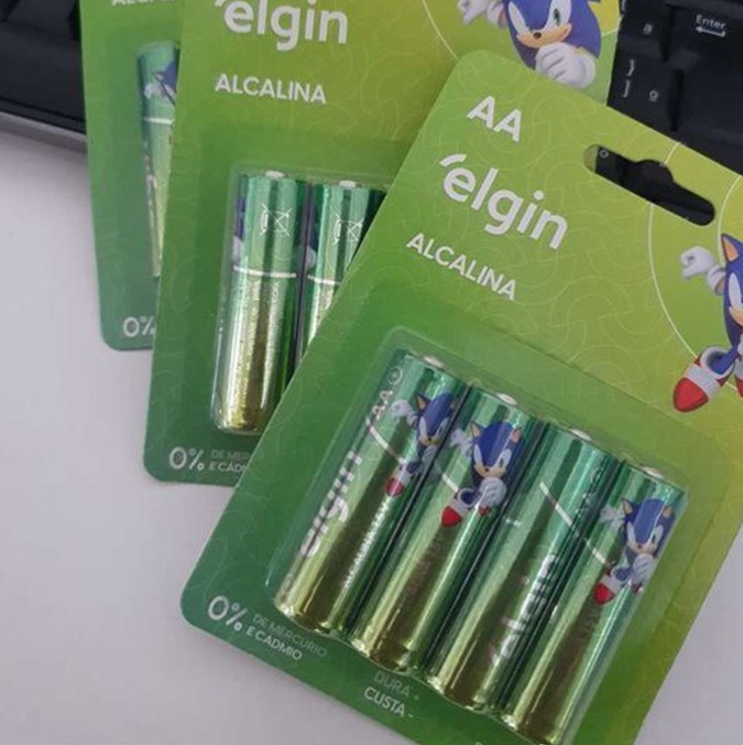 Pilha Alcalina Pequena-aa – Blister Com 04 Unidades