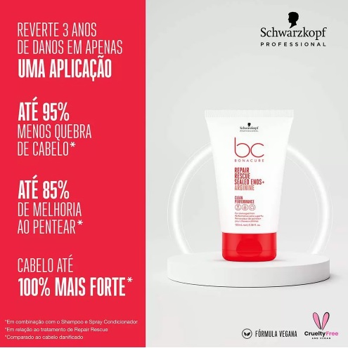 Schwarzkopf BC Clean Performance Repair Rescue Sealed Ends – Sérum Finalizador – Schwarzkopf Professional