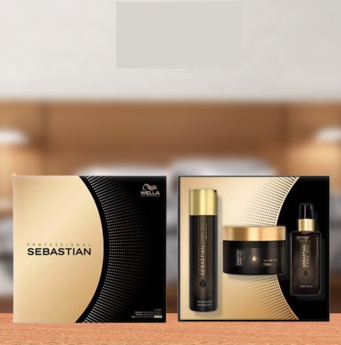 Sebastian Dark Oil Kit – Shampoo + Mascara + Óleo