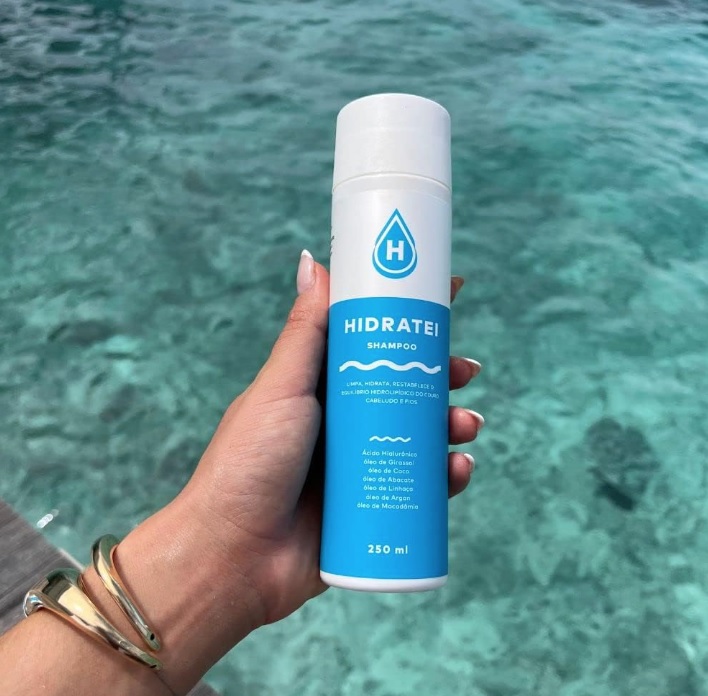 Shampoo Hidratei – Hidratação e limpeza suave – 1 Litro