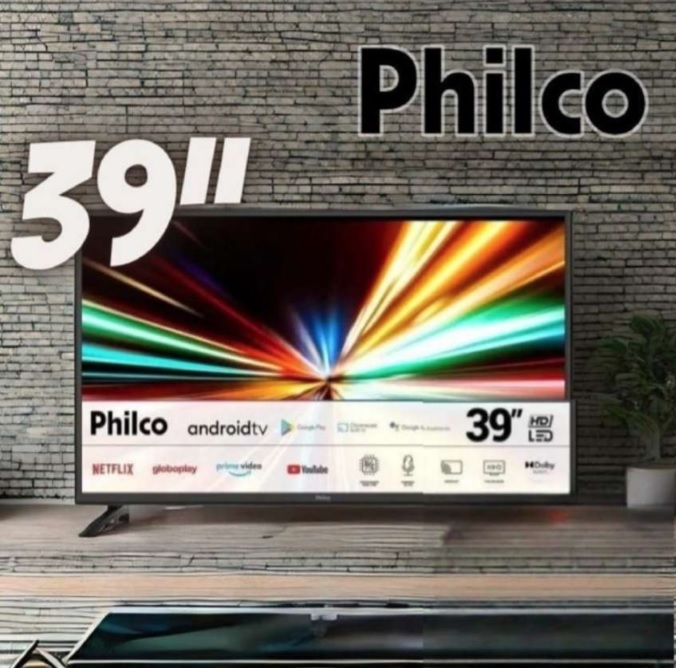 Smart TV 39” Philco Android PTV39E3AASSB Dolby Audio