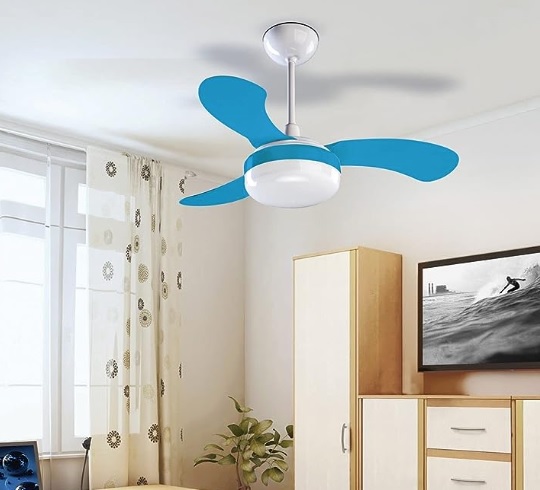 Ventisol Ventilador de Teto, Petit Premium, Azul, 220V