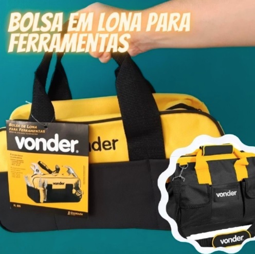Vonder Bolsa Em Lona Para Ferramentas