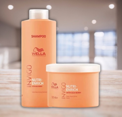 Wella Professionals Invigo Nutri-Enrich Kit – Shampoo + Máscara