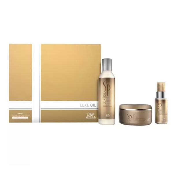 Wella Professionals Luxe Oil Kit Shampoo + Máscara + Óleo