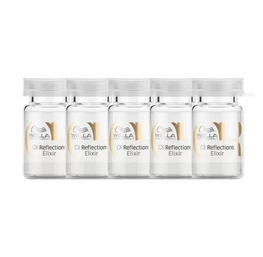 Wella Professionals – Oil Reflections Kit com 5 Ampolas de Tratamento