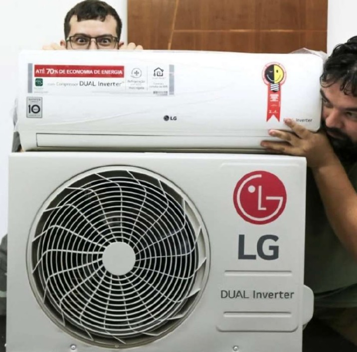 Ar Condicionado Lg Dual Inverter Compact +ia 9000 Btus Frio