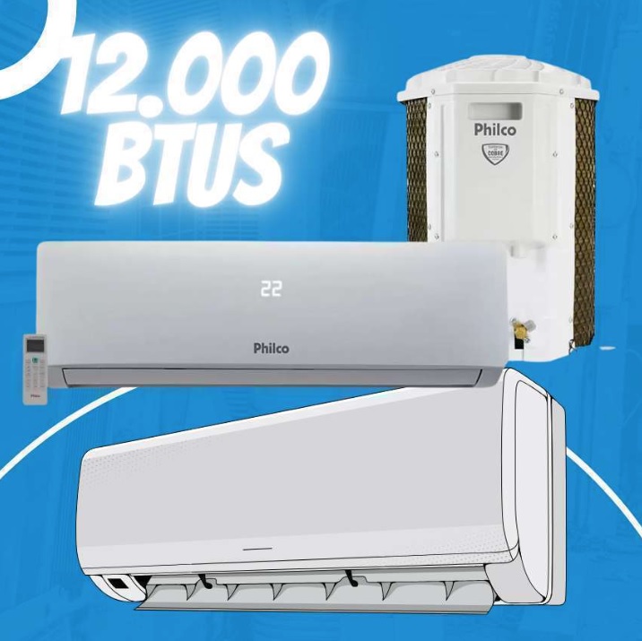 Ar Condicionado Split 12 000 Btus Philco Pac12000tfm12 Frio 220v Wt Promoções