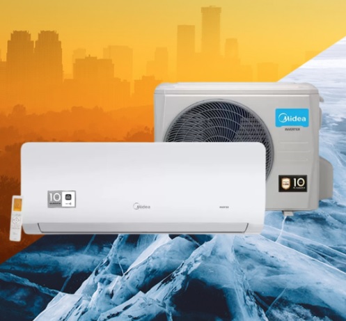 Ar Condicionado Split Hi Wall Inverter Springer Midea Xtreme Save Connect 9000 BTU/h Quente e Frio 42AGVQI09M5- 220 Volts
