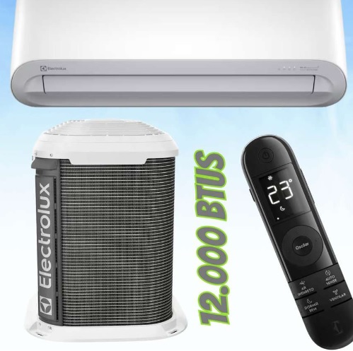 Ar-condicionado Split Inverter 12000 Btus Electrolux Color Adapt Só Frio Ji12f/ji12f 220v