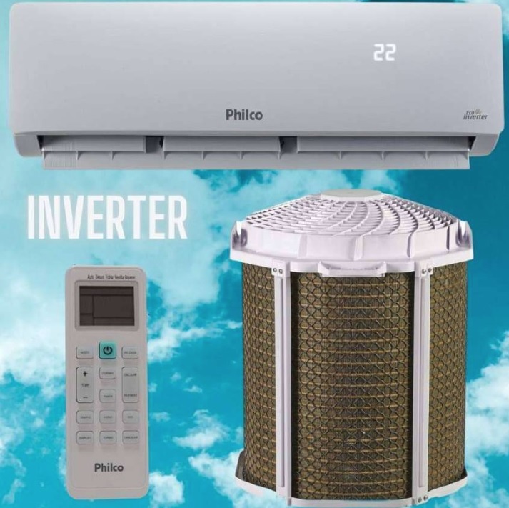 Ar-condicionado Split Inverter 12000 Btus Philco High Wall Só Frio Pac12000itfm12w 220v