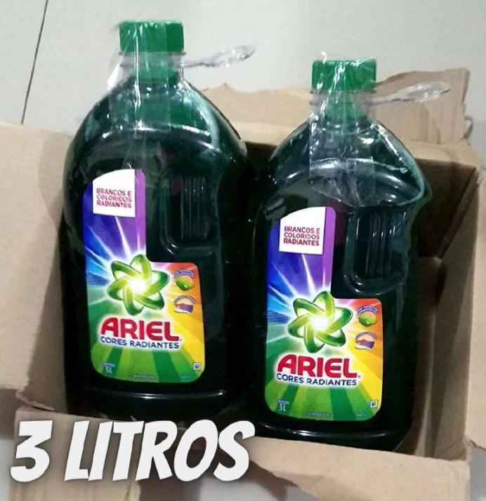 Sabão Líquido Ariel Cores Radiantes 3L