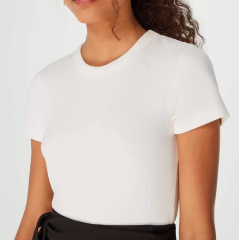 Blusa Feminina Cropped Canelada – Hering