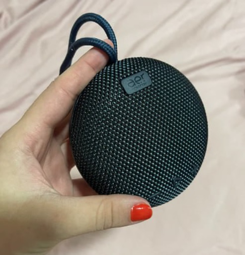 Caixa De Som Sem Fio, Bluetooth, 5w Rms, Autonomia Até 12 Horas, À Prova D’água, Conexão Tws, Azul, Aerbox 2, Aercx02mb, Aer By Geonav