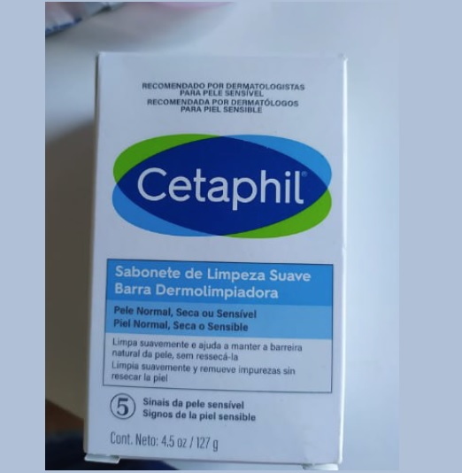 Cetaphil Sab Barra Limpeza Suave 127g