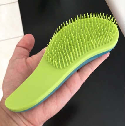 Condor, Escova Desembaraçadora, Pocket, Ação Antifrizz, Cerdas Maleáveis, Todos os Tipos de Cabelos