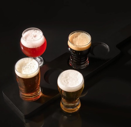 Conjunto Copos para Degustação, Tap, 5 Peças, Cristal, Haus Concept