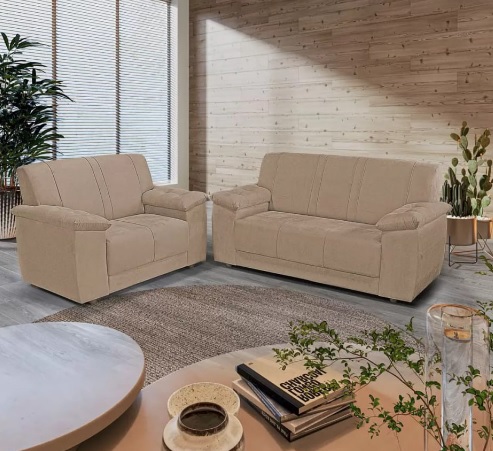 Conjunto de Sofás 2 e 3 Lugares Odessa