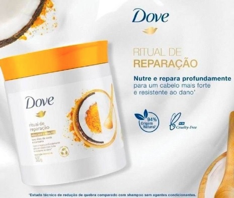 Dove Máscara Capilar De Tratamento Ritual De Reparação 500G