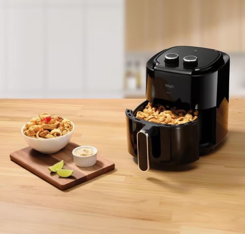 Fritadeira Air Fryer Elgin Start Fry 3,5L 1400w Preto