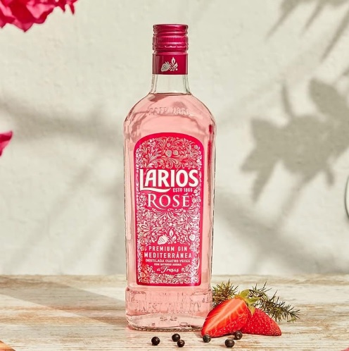 G1n Espanhol Larios Rose, 700ml