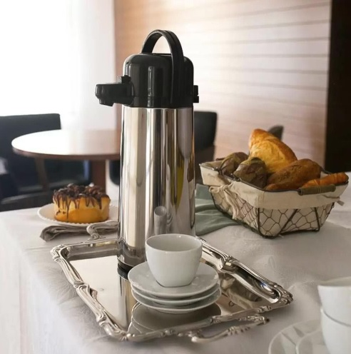 Garrafa Térmica Air Pot, Invicta, Inox, 1.0L