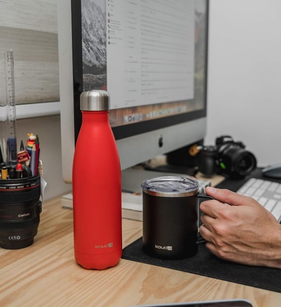 Garrafa Térmica Kouda 500ml Vermelha – Grey