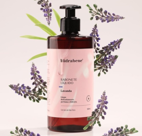Hidrabene Sabonete Líquido Lavanda – 250 ml