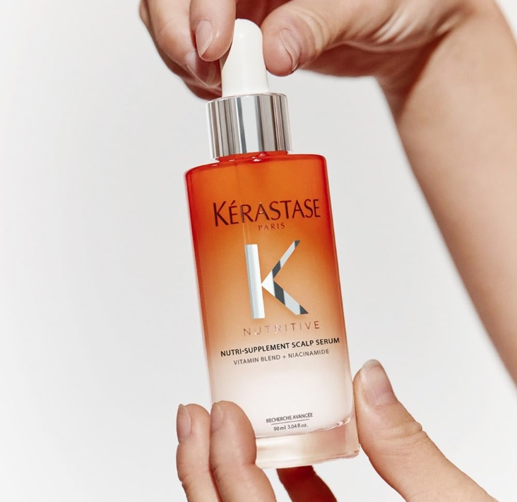 Kérastase Sérum Nutritive Nutri-Supplement Scalp, Para o Couro Cabeludo Seco
