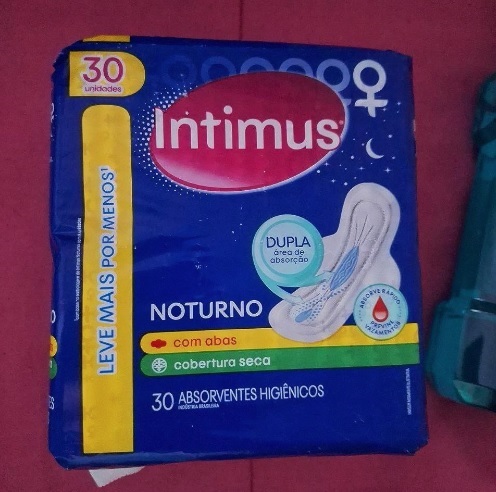 Absorvente Externo Intimus Noturno Seca com Abas 30 unidades