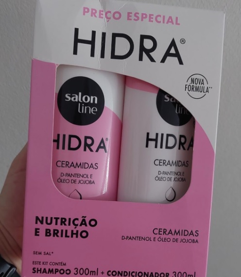 Kit Shampoo + Condicionador Salon Line Hidra Ceramidas