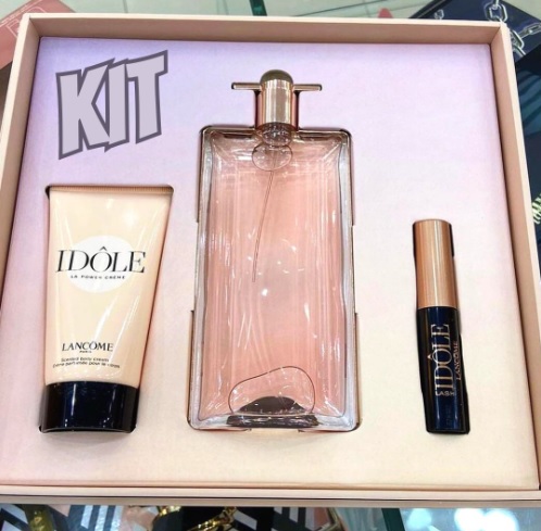 Lancome Lancôme Kit Idôle Edp 50Ml + Idôle La Power Cream 50Ml + Mini Máscara Idôle