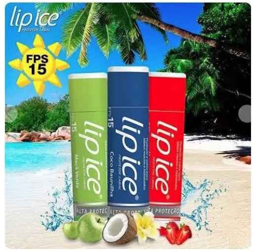 Lip Ice Kit ® One – Protetor Hidratante Labial Refrescante Com Fps15 – Leve 3 Pague 2