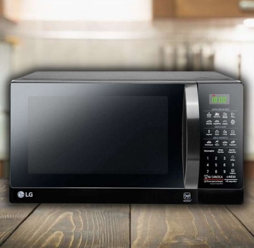 Micro-ondas LG 30L Solo MS3097AR Preto