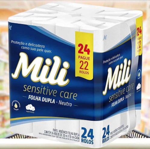 Mili Papel Hig Pacote De 24