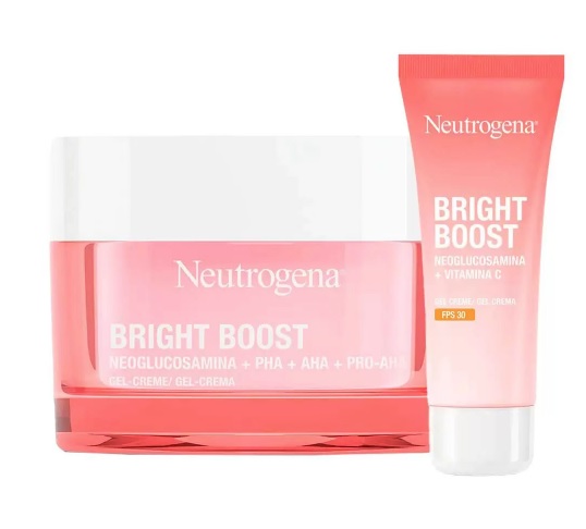 Neutrogena Bright Boost Kit Gel Creme Hidratante + Gel Creme Hidratante FPS30