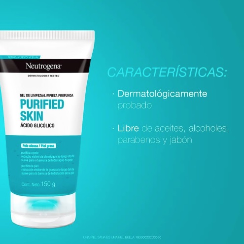 Neutrogena Gel de Limpeza Facial Purified Skin, 150g