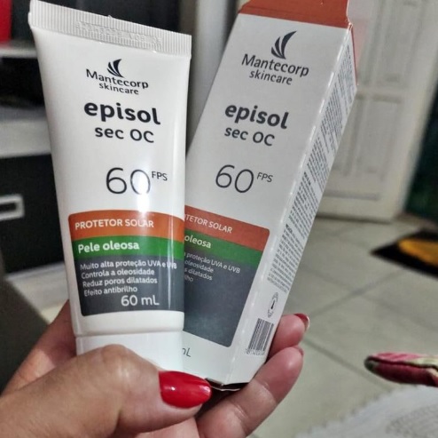 Protetor Solar Facial Episol SEC OC FPS 60 – Mantecorp Skincare