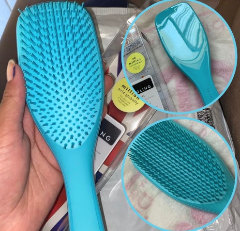 Tangle Teezer – Escova de cabelo desembaraçadora The Wet Detangler para todos os tipos de cabelo