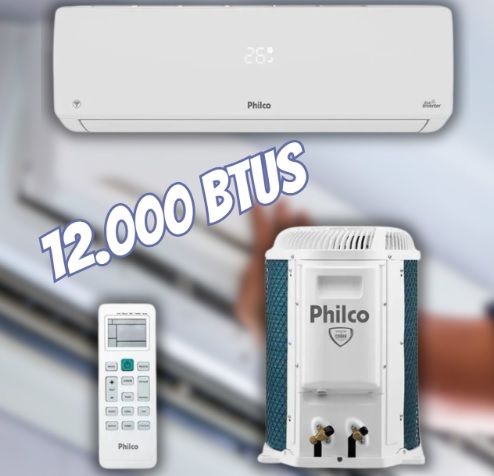 Ar Condicionado Split Inverter Philco 12000 Btus