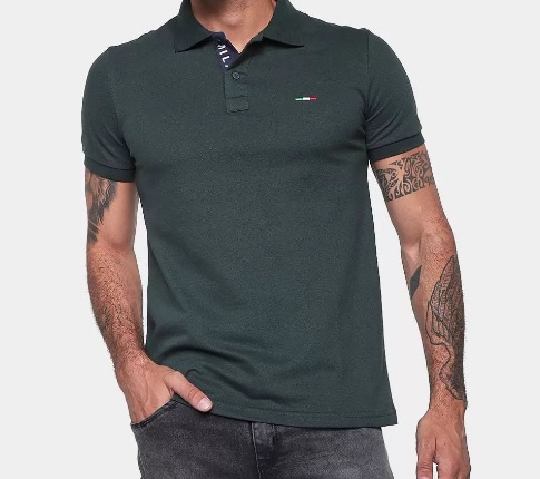 Camisa Polo Industrie Lisa Masculina