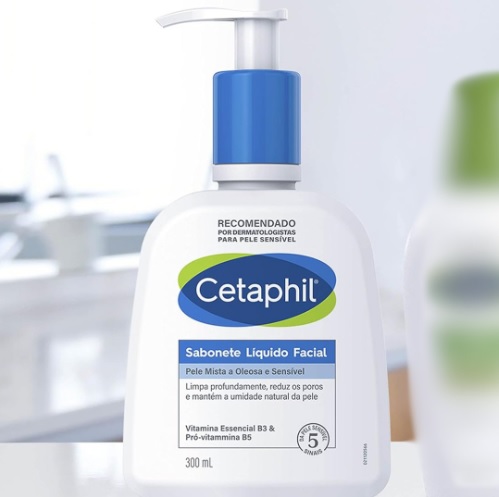 Cetaphil Sabonete Líquido Pele Oleosa 300 Ml